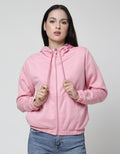 Nevada Cut Sewn Jaket Hoodie Wanita