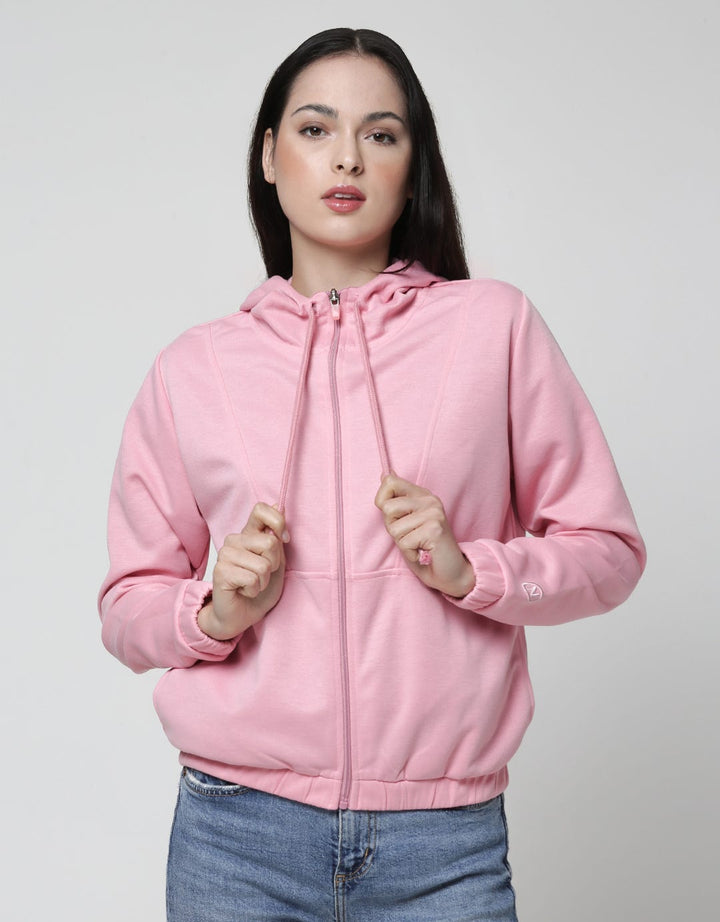 Nevada Cut Sewn Jaket Hoodie Wanita