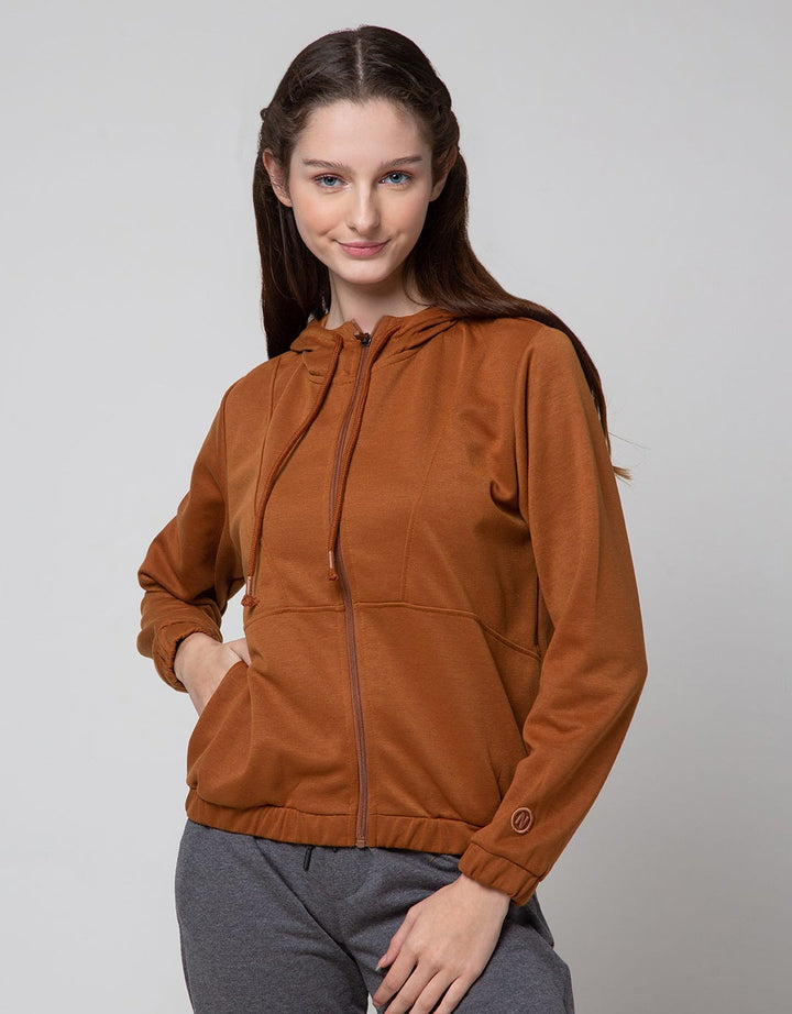 Nevada Cut Sewn Jaket Hoodie Wanita