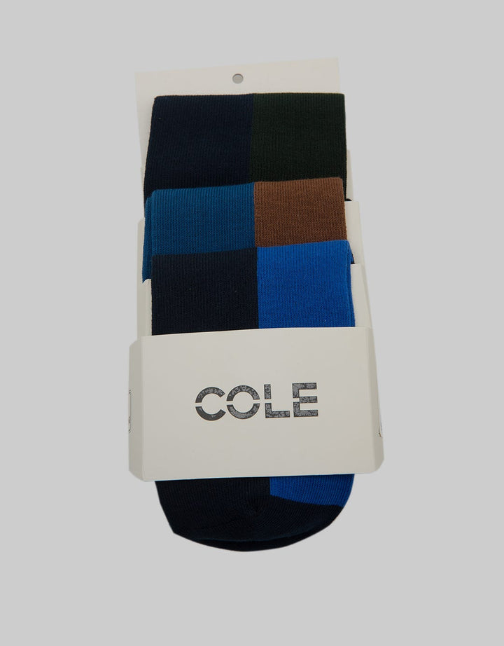 Cole Kaus Kaki Pria Anti Bacteria Isi 3