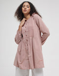Triset Drapped Blouse Flare Wanita