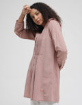 Triset Drapped Blouse Flare Wanita