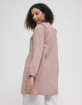 Triset Drapped Blouse Flare Wanita