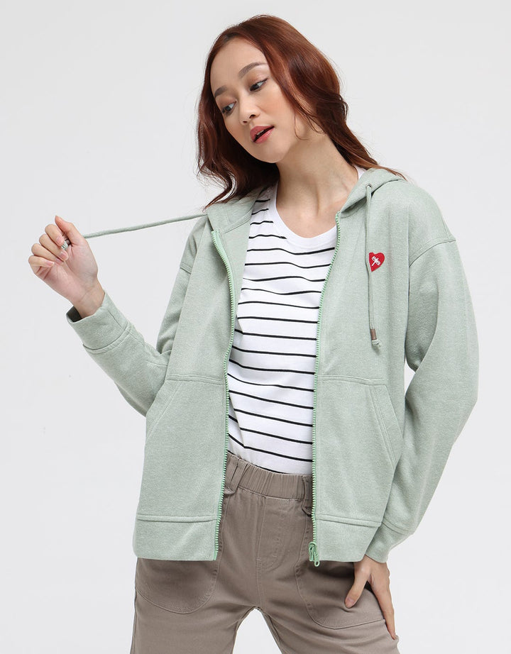 Triset Casual Jacket With Front Zipper