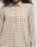 Triset Casual Plaid Blouse