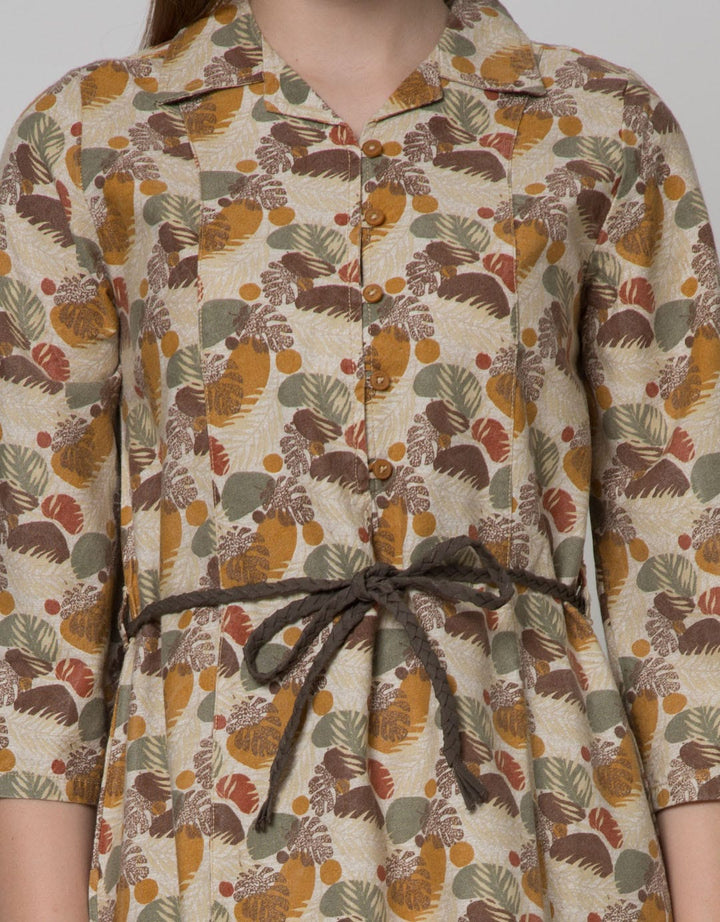 Triset Casual Dress Full Print