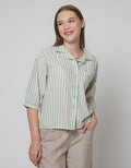 Triset Casual Relax Line Blouse Wanita