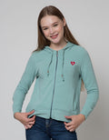 Triset Casual Jaket Logo Wanita