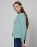 Triset Casual Jaket Logo Wanita