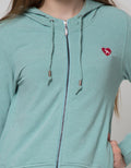 Triset Casual Jaket Logo Wanita