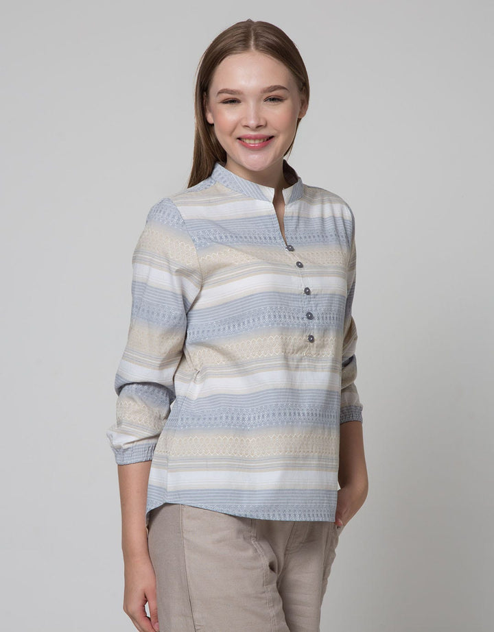 Triset Casual Blouse Stripe