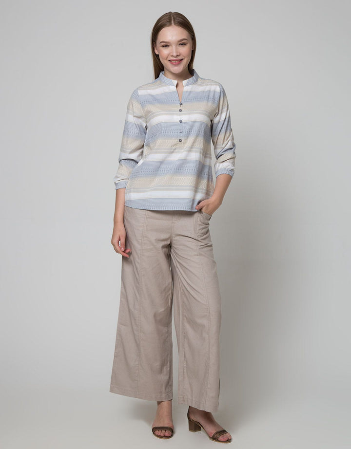 Triset Casual Blouse Stripe