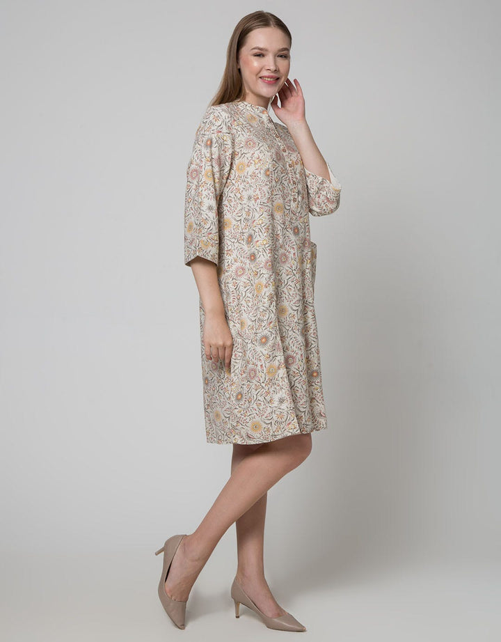 Triset Ladies Dress with Fullprint Motif