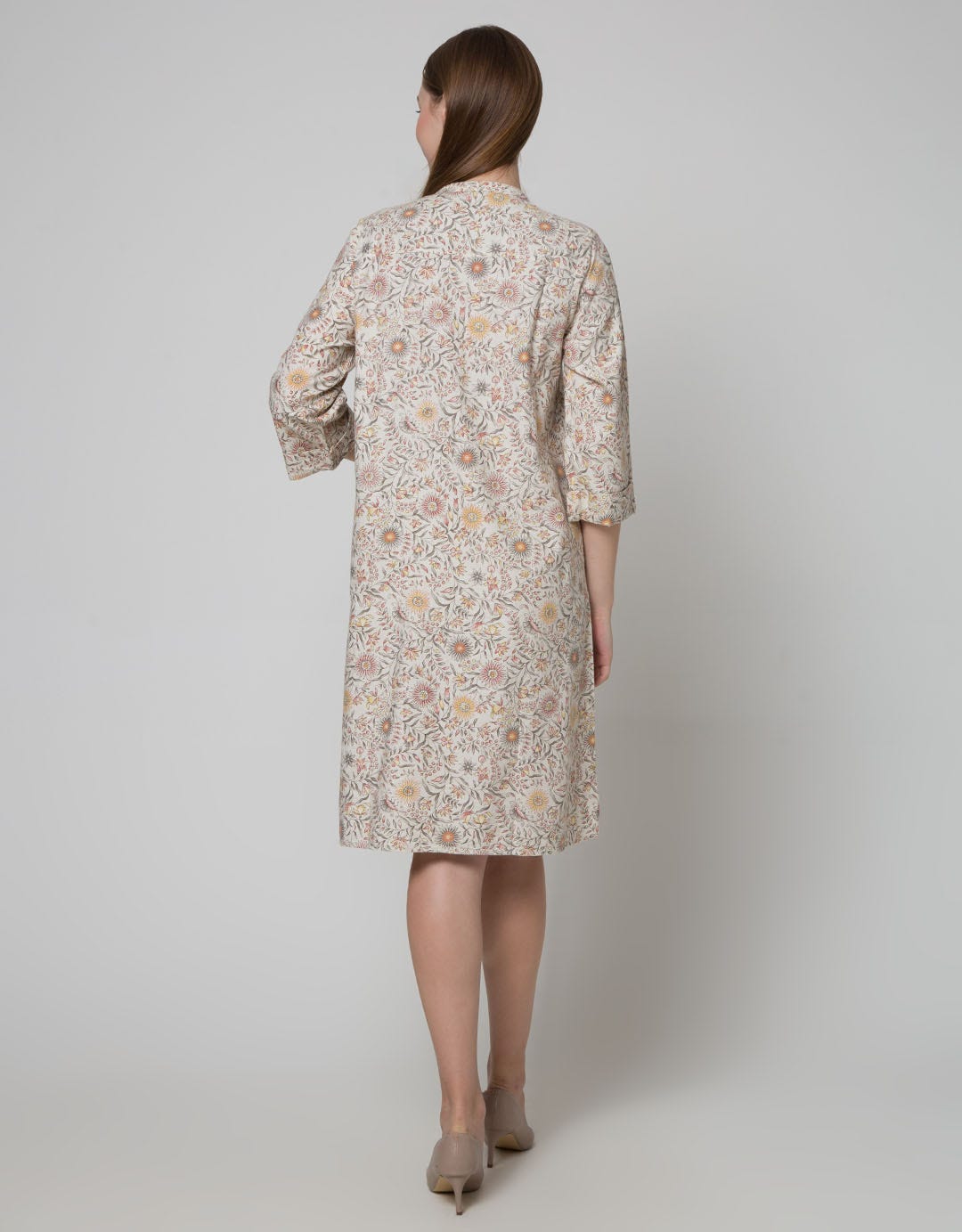 Triset Ladies Dress with Fullprint Motif