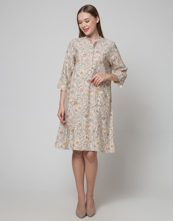 Triset Ladies Dress with Fullprint Motif