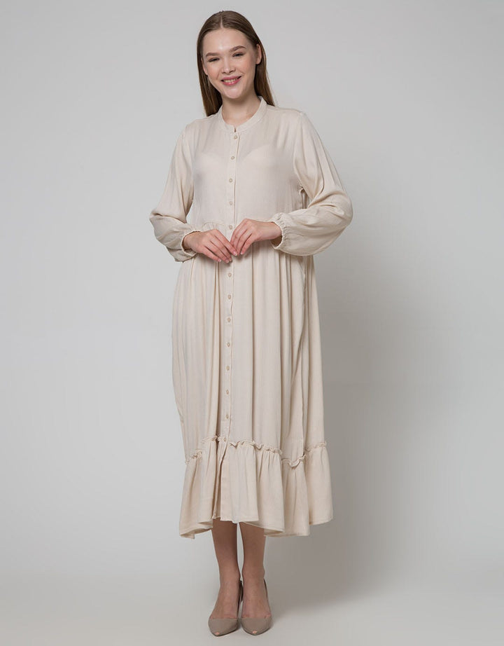 Triset Ladies Dress Plain Look