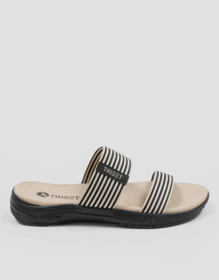 Triset Stripe Flat Sandals