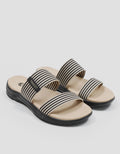 Triset Stripe Flat Sandals