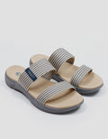Triset TF601890923 Little Stripes Sandal Flat Wanita