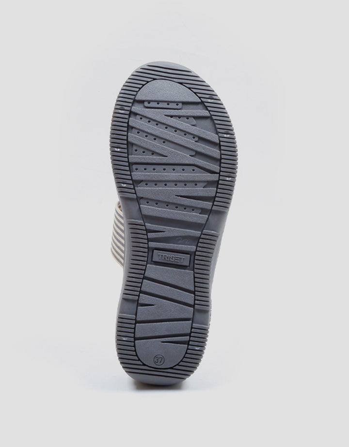 Triset TF601890923 Little Stripes Sandal Flat Wanita