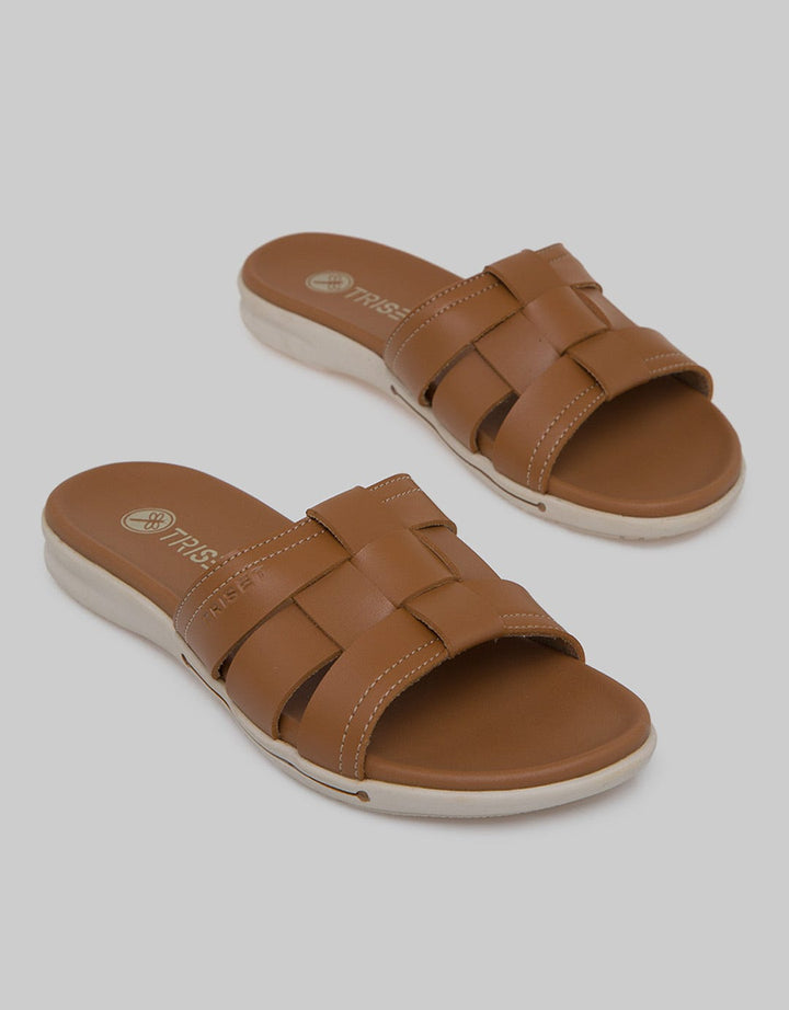 Triset Sandal Flat Elegant Design