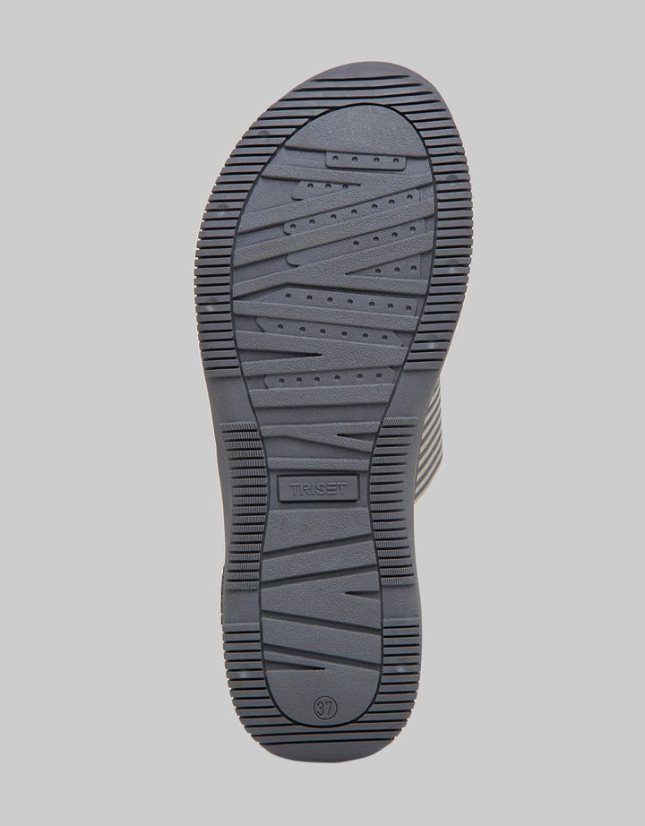 Triset Casual Flat Stripe Sandals