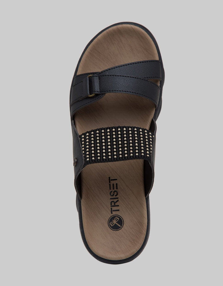 Triset Flat Sandals Buckle Detail
