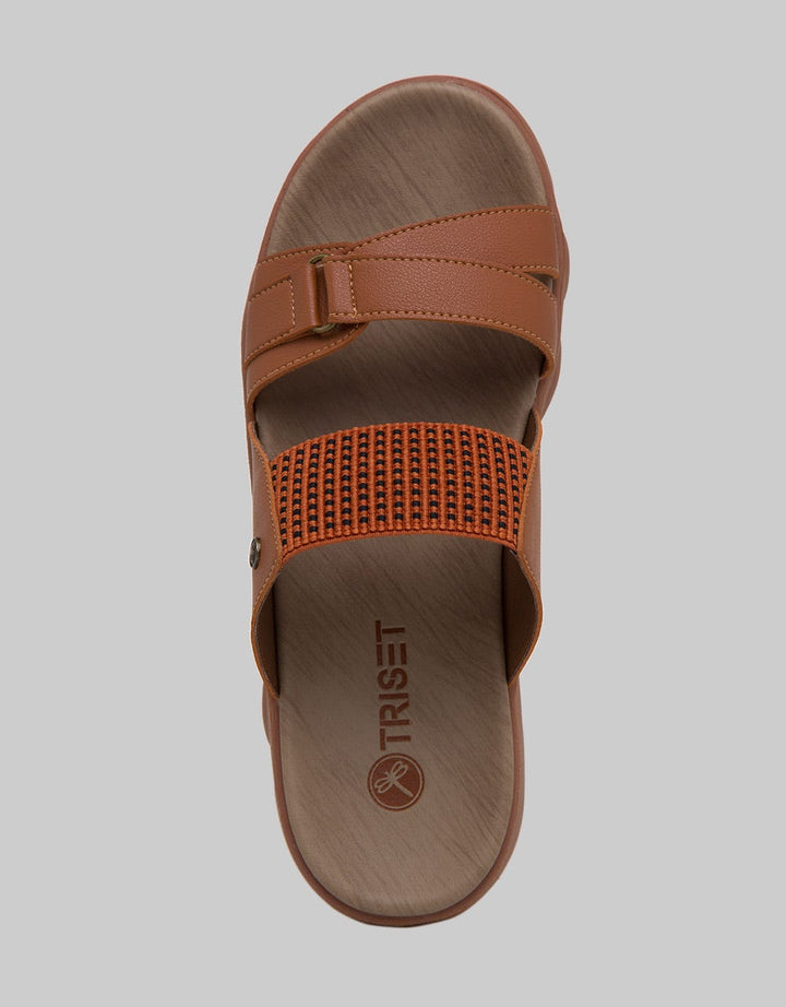 Triset Flat Buckle Sandal Model