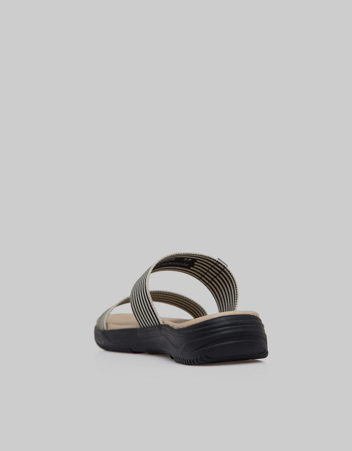 Triset Stripe Flat Sandals