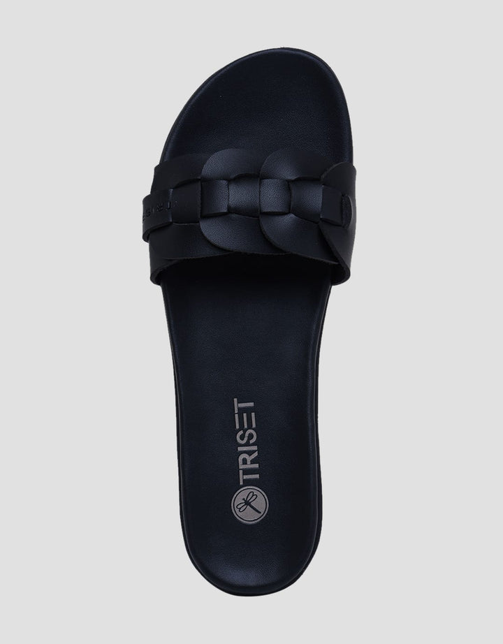 Triset Braid Strap Slipper Sandal Wanita