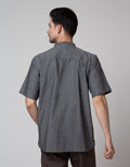 Details Solid Chambray Men's Shirt