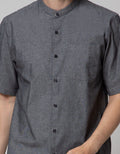 Details Solid Chambray Men's Shirt