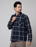 Details Long Sleeve Shirt Flannel Checks