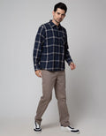 Details Long Sleeve Shirt Flannel Checks