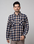 Details Long Sleeve Shirt Flannel Checks Kmi419