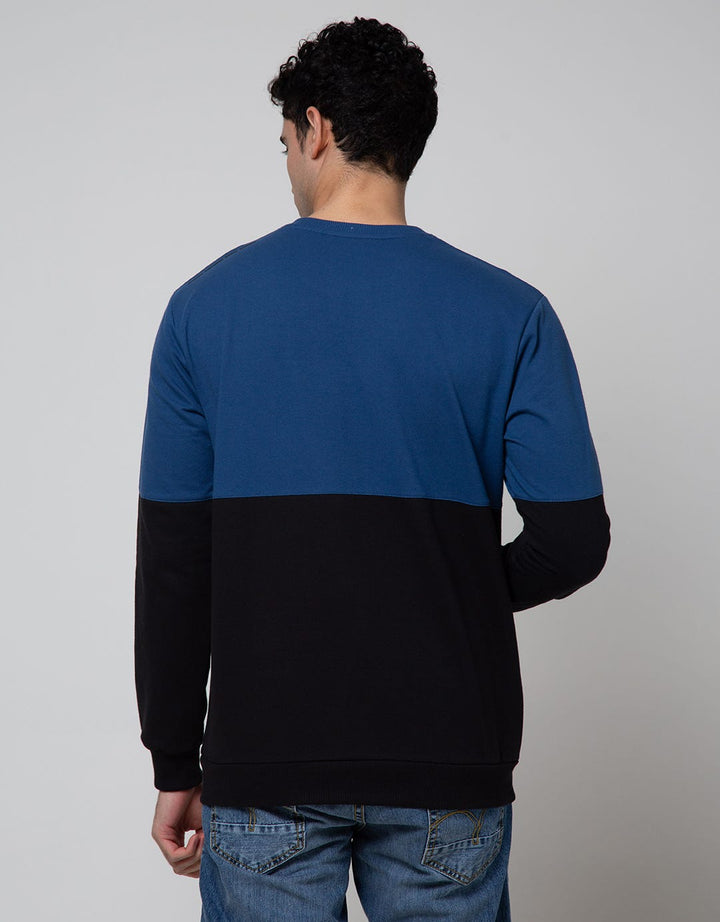 Details Sweatshirt Jumper Cut N Sewn Mix Color
