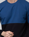 Details Sweatshirt Jumper Cut N Sewn Mix Color