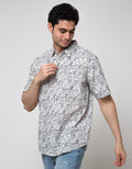 Details Tencel Print Kemeja Pria