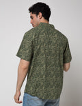 Details Tencel Print Kemeja Pria