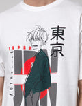 American Jeans Anime Print Kaos Pria