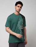 American Jeans Men's Short Sleeve T-Shirt Anime Print Tee