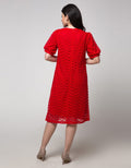 DRESS BRUKAT COTTON