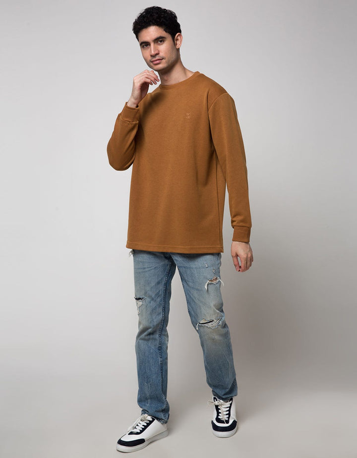 Cole Sweatshirt Interlock Basic Solid