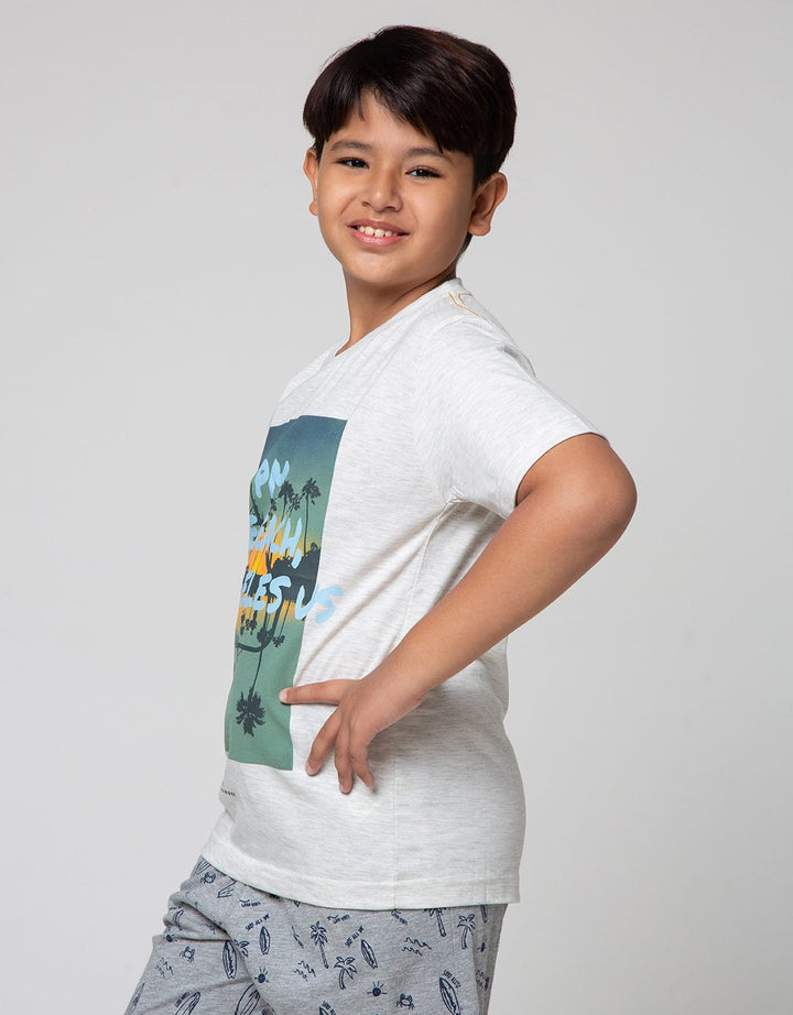 Nevada Short Sleeve T-Shirt Print Venice Beach
