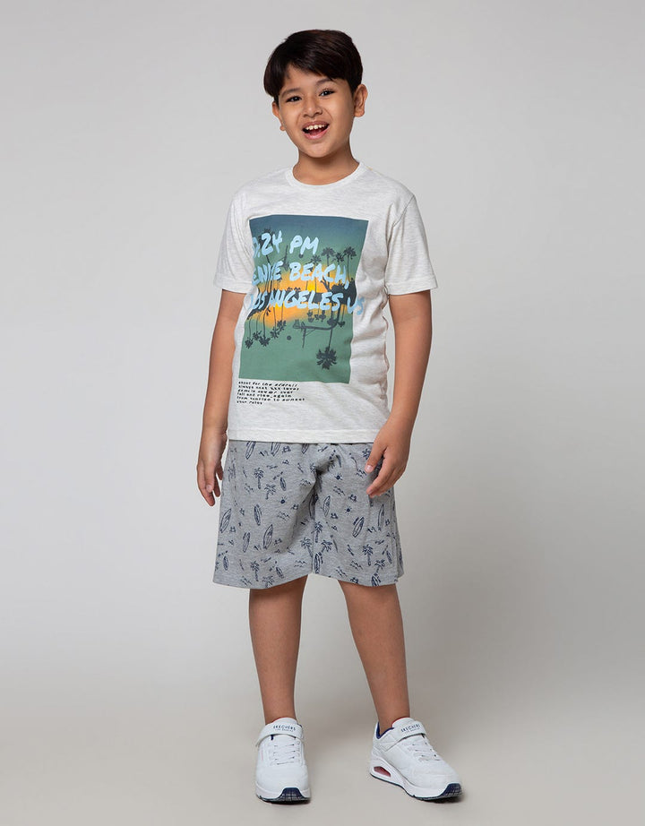 Nevada Short Sleeve T-Shirt Print Venice Beach