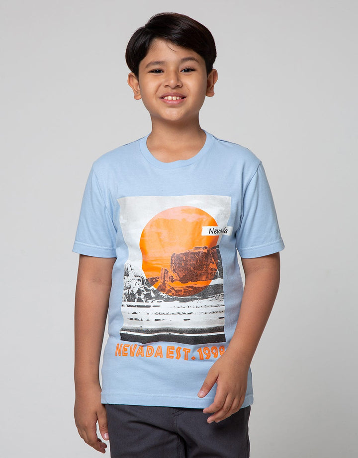 Nevada Short Sleeve T-Shirt Sun Set
