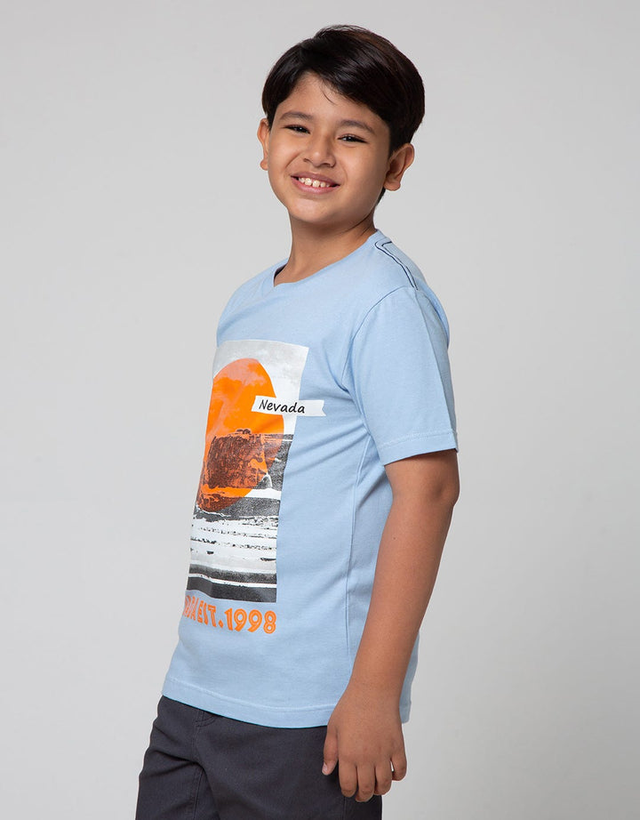 Nevada Short Sleeve T-Shirt Sun Set