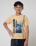 Character Short Sleeve T-Shirt Print Batman Dark Knight Action City