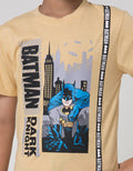 Character Short Sleeve T-Shirt Print Batman Dark Knight Action City