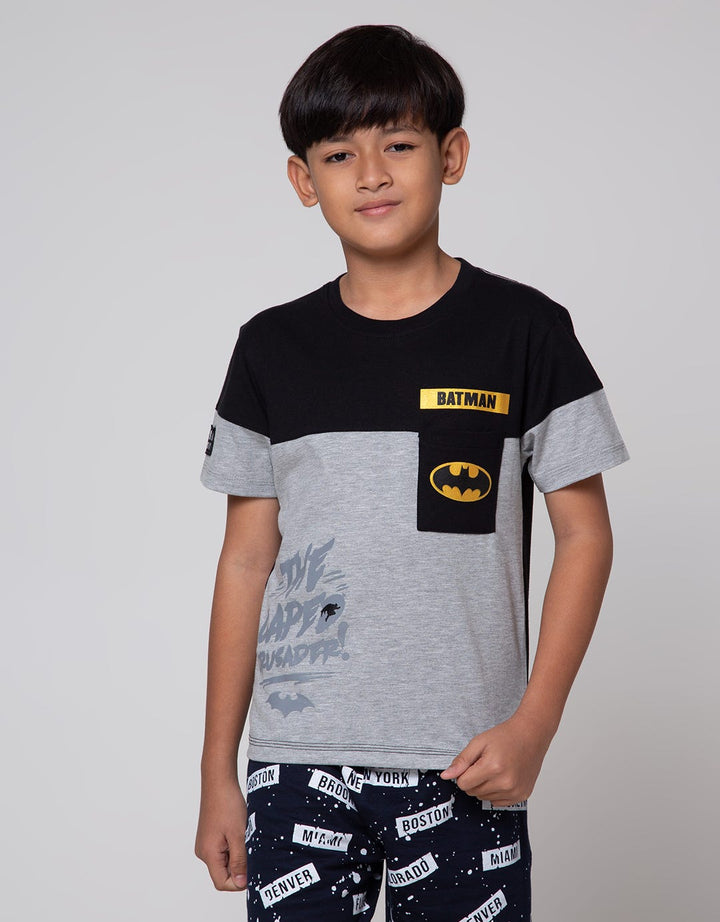 Character Batman Crusader Kaos Anak Laki-laki